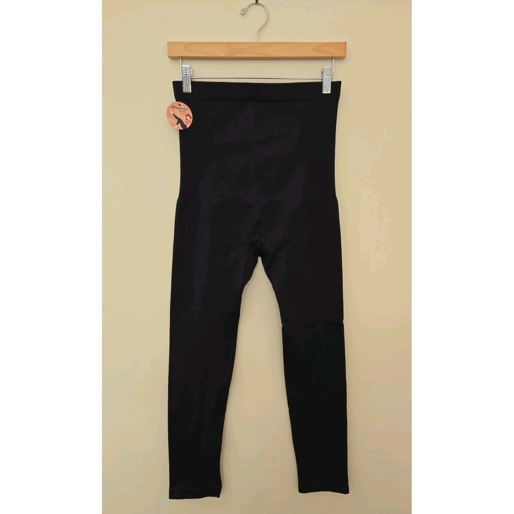 Shapermint Essentials Black High Waisted Size XL Shaping Leggings NWT (2 PAIR) - Picture 3 of 11